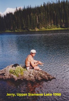Jerry at Siamese Lake 1998