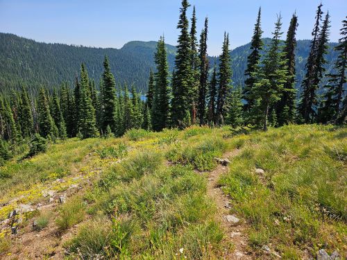Fish Lake From Stateline Trail #738