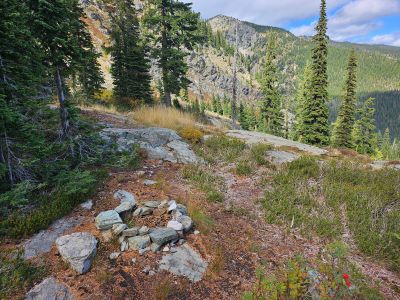 Ward Peak Lake Campsite