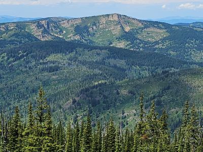 Admiral Peak From Schley Mtn