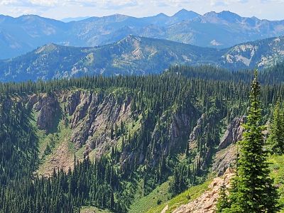 Looking South From Schley Mtn