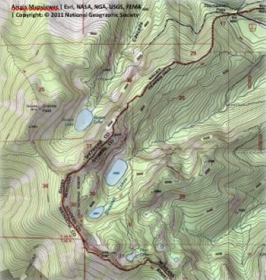 Thompson Pass Loop Topo