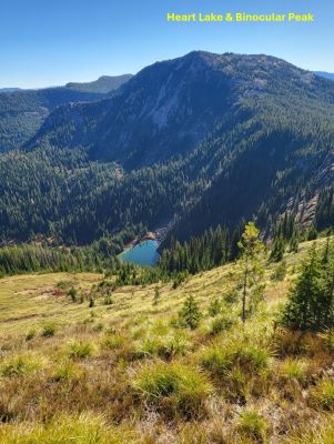 Heart Lake & Binocular Peak
