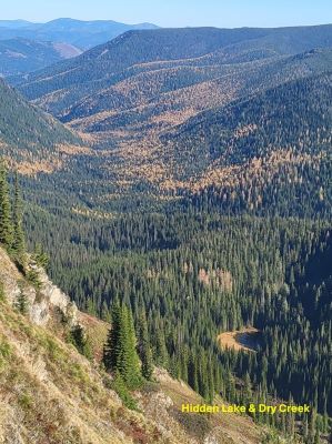 Hidden Lake & Dry Creek