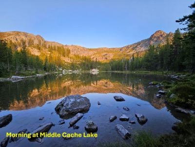 Morning at Middle Cache