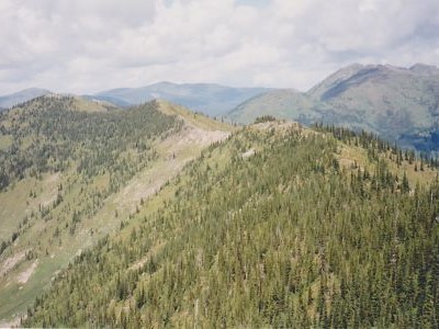 Stateline Above Steep Lakes