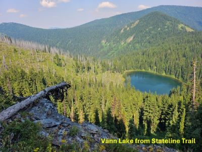 Vann Lake From Saddle