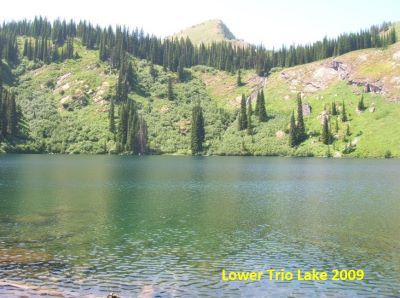 Lower Trio Lake 2009