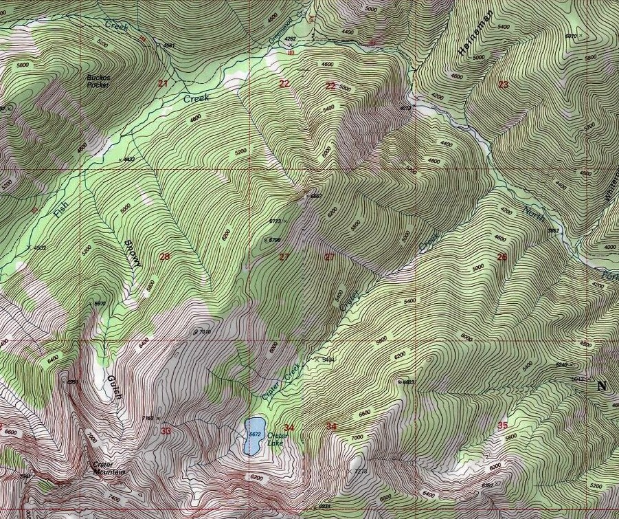 North Fork Topo2