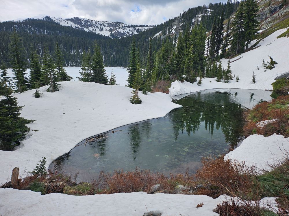 Lower Blossum Lake May 2024