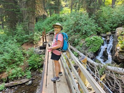 Kathy at Bridge