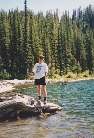 Kathy at Lower Lake