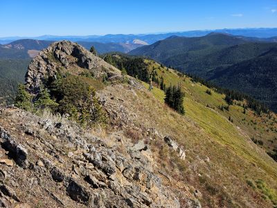 Dry Creek Drainage from Summit