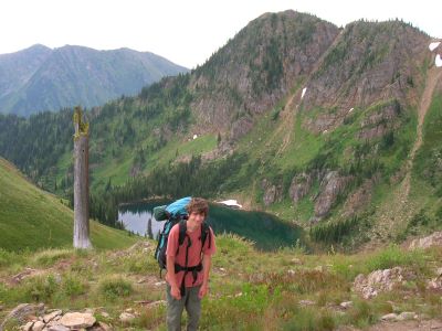 Colter at Dalton Lake 2009